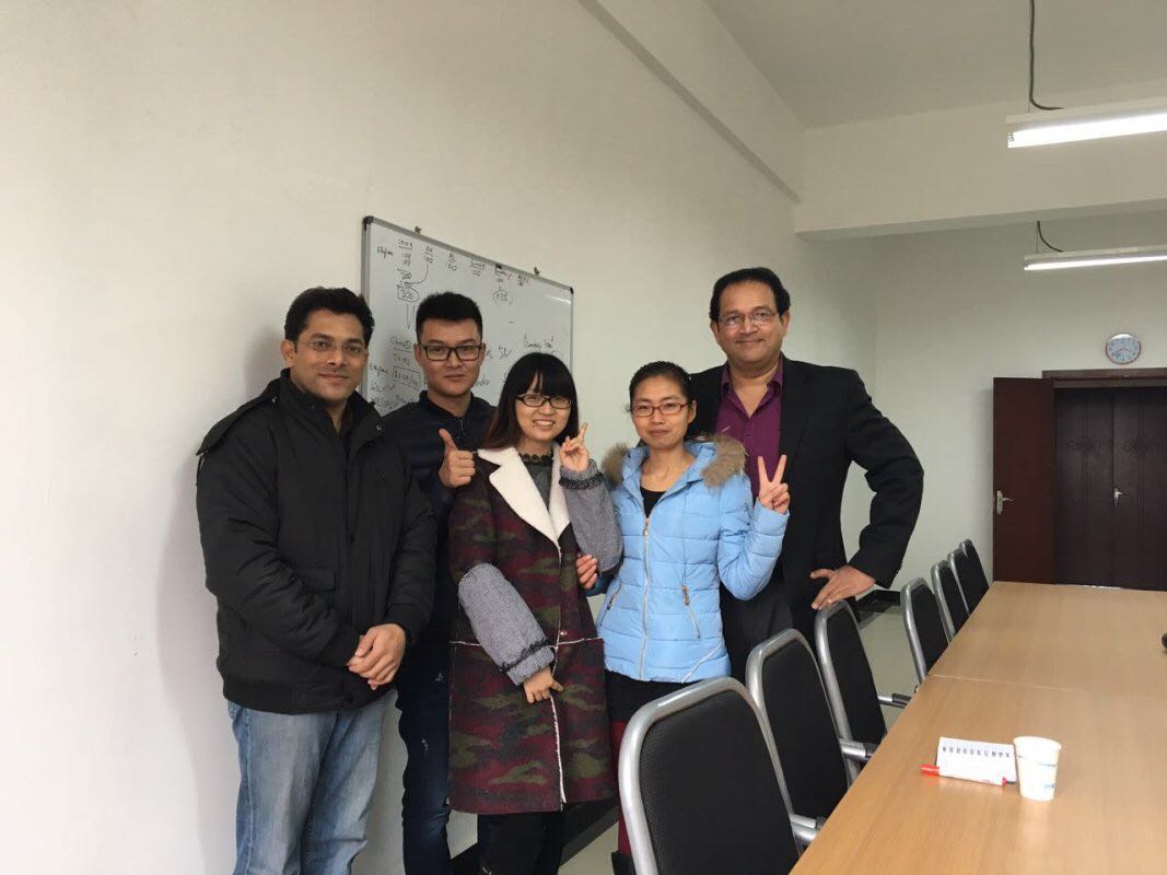 In 2014, Our India Business Partner Visited Us