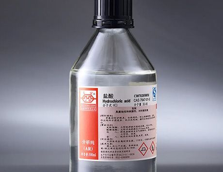 Used in the production of hydrochloric acid.