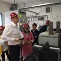 American customers visit our factory